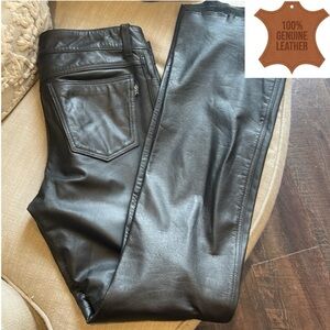 Lip Service Genuine Leather Pants 32